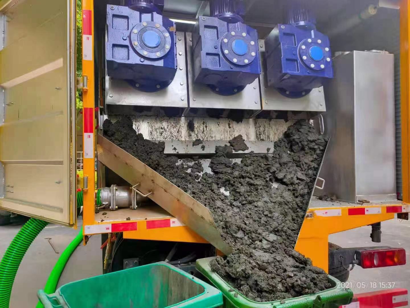 青秀化粪池清掏城市维护站-泥浆净化干湿分离处理